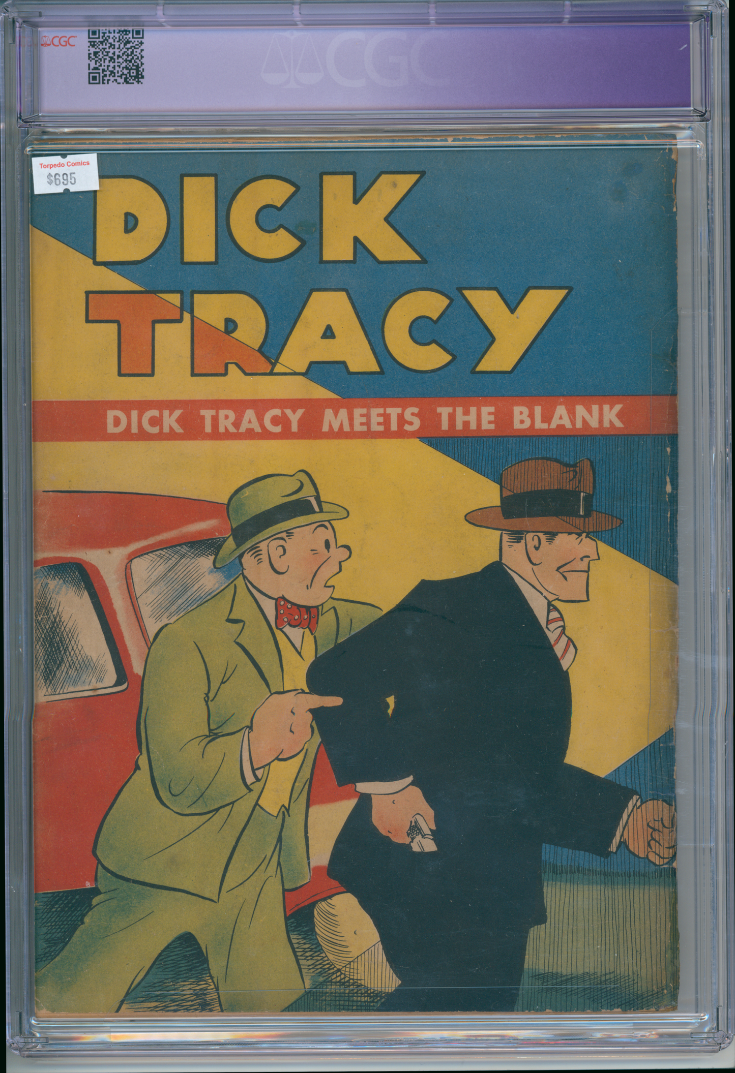 Large Feature Comic #1 CGC 2.5 Purple Label