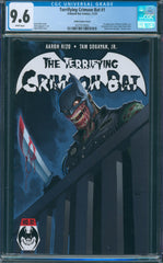 Terrifying Crimson Bat #1 9.6 CGC Shah Variant Cover