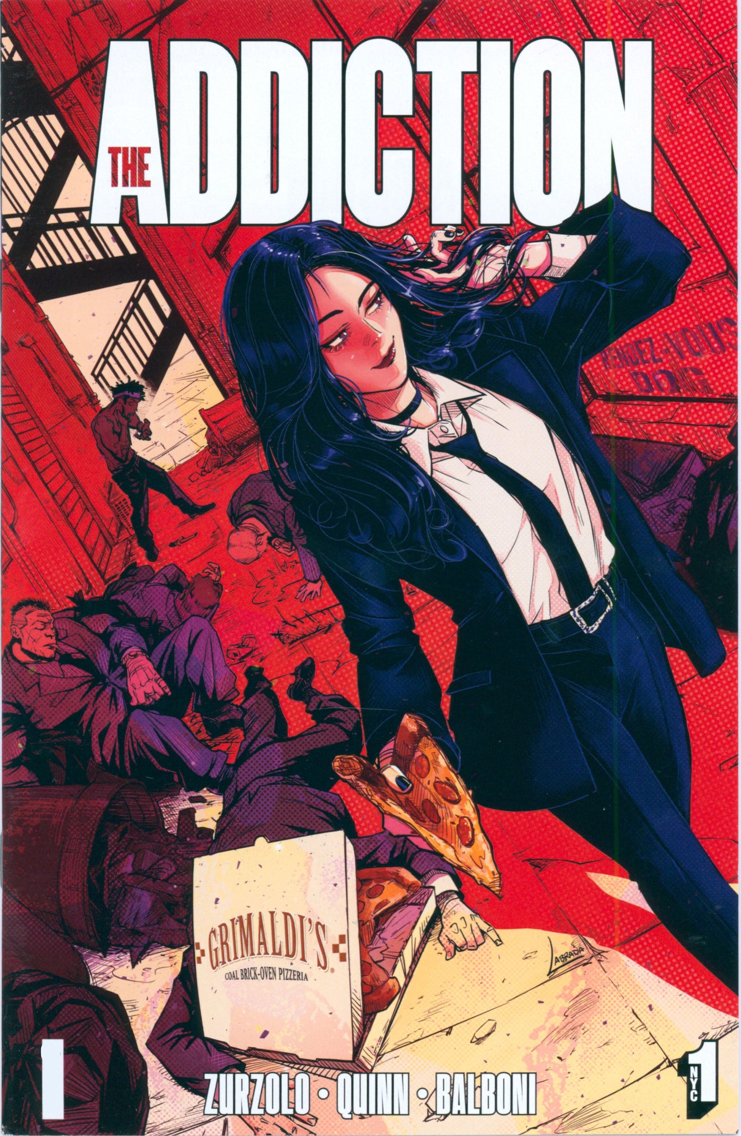 Addiction #1 Andres Labrada NYCC Grimaldi Variant (Limited 660)