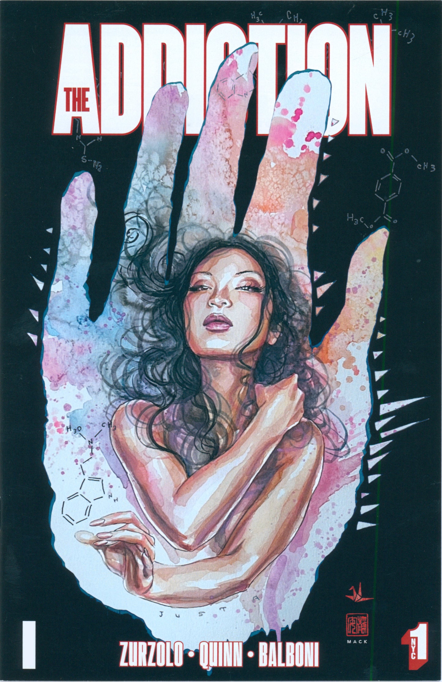 Addiction #1 David Mack NYCC Variant (Limited 633)