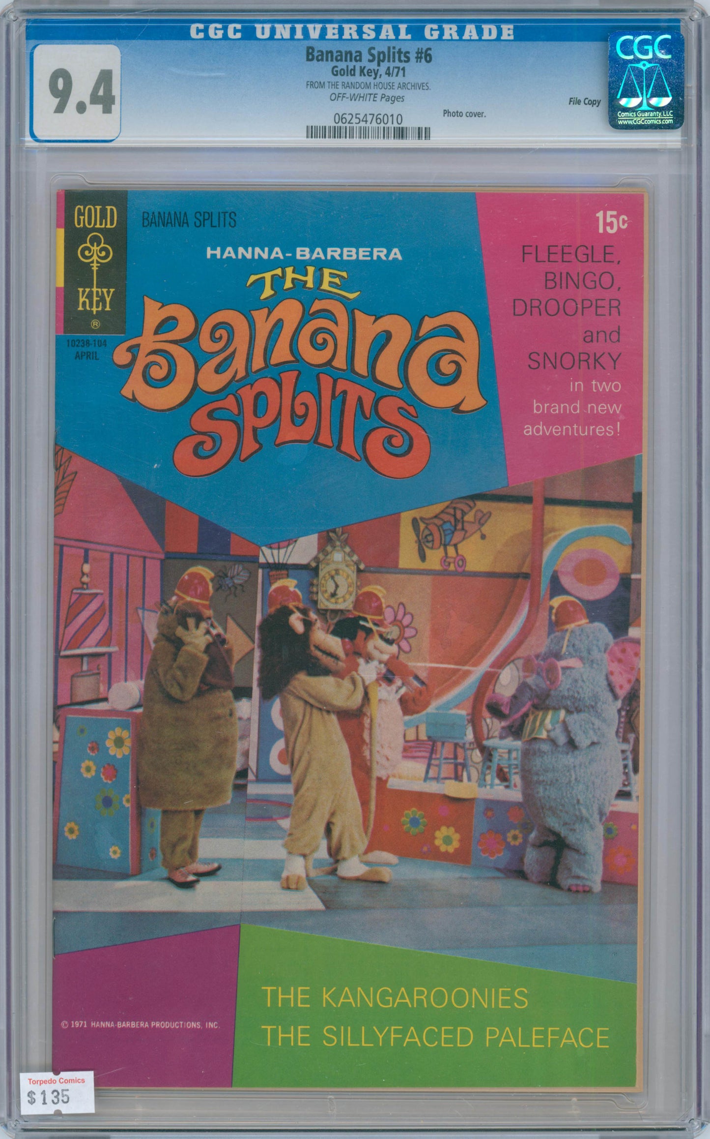 Banana Splits #6 (1971) CGC 9.4