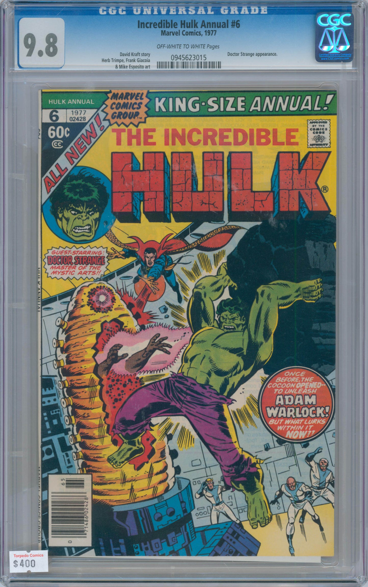 Incredible Hulk Annual #6 (1977) CGC 9.8