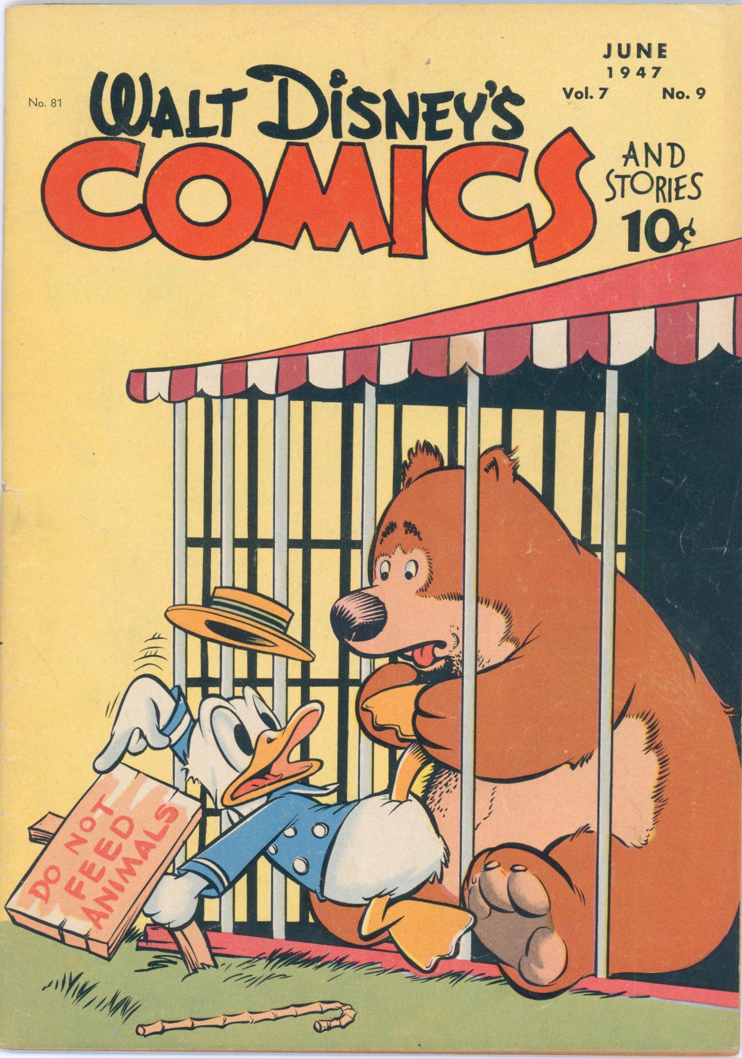 Walt Disney's Comics & Stories #81 (1947) Raw 3.5 VG