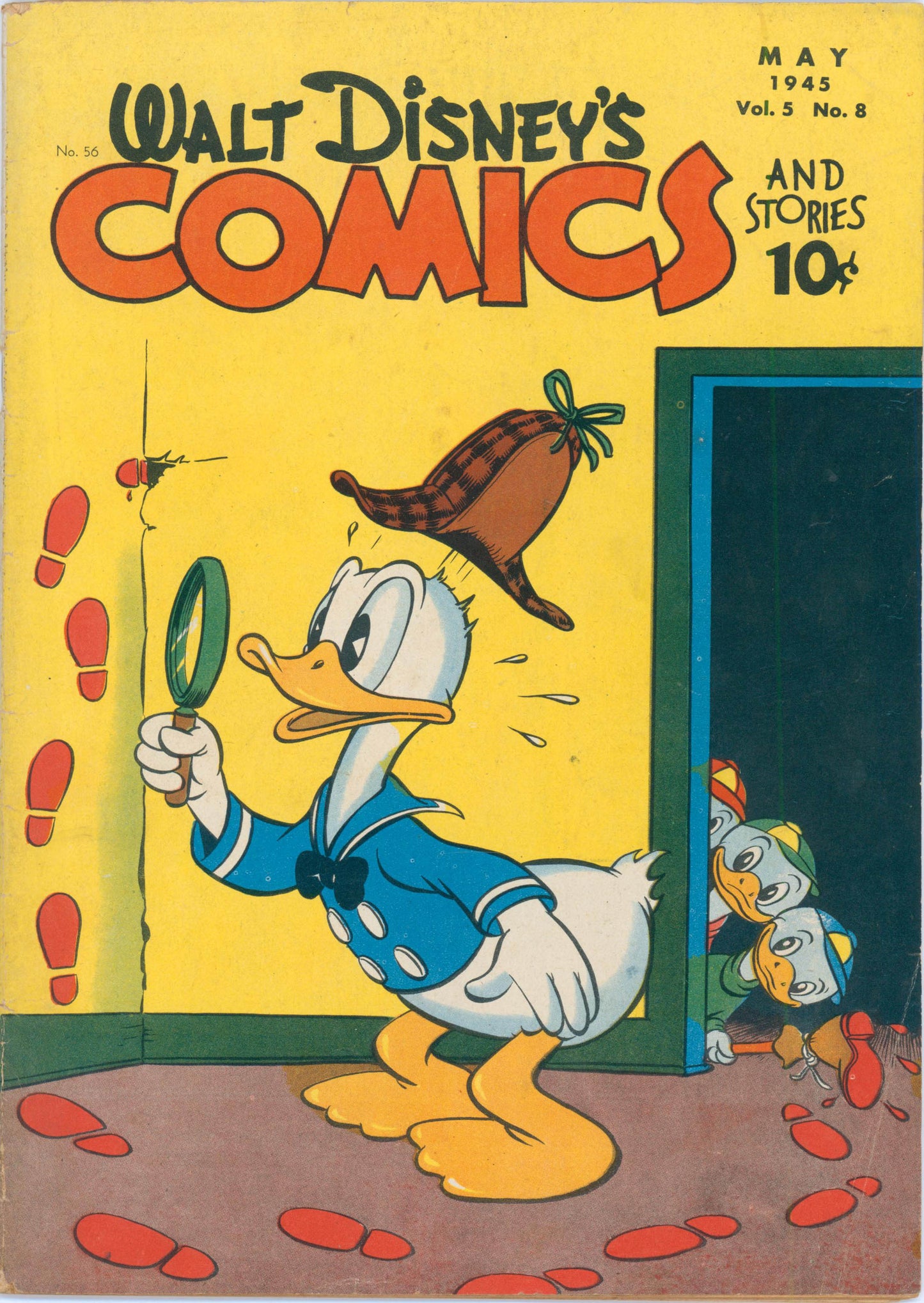 Walt Disney's Comics & Stories #56 (1945) Raw 2.0 GD