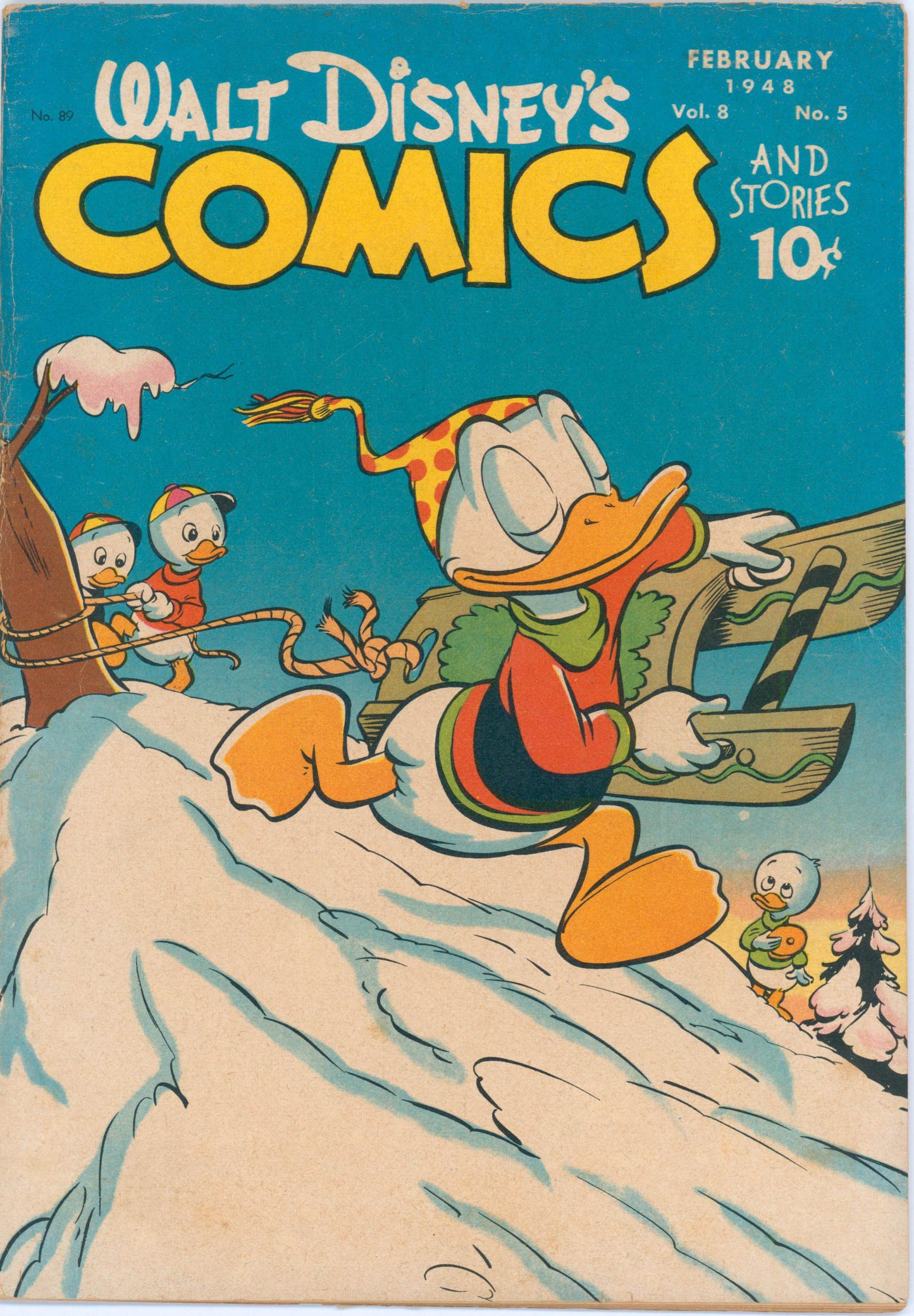 Walt Disney's Comics & Stories #89 (1948) Raw 3.5 VG