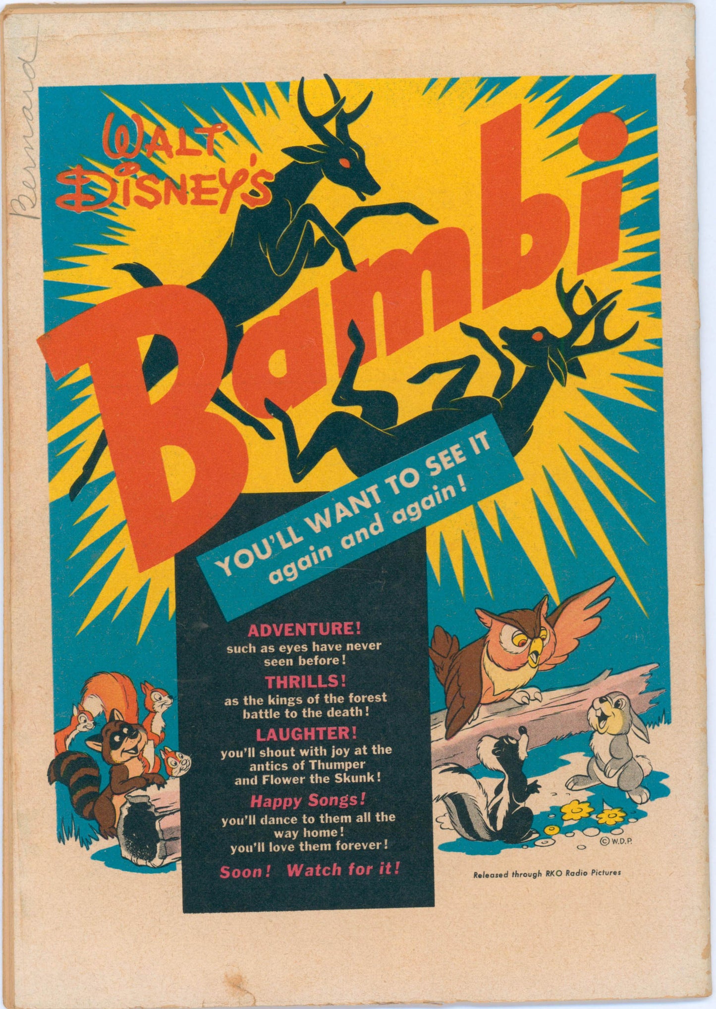 Walt Disney's Comics & Stories #89 (1948) Raw 3.5 VG