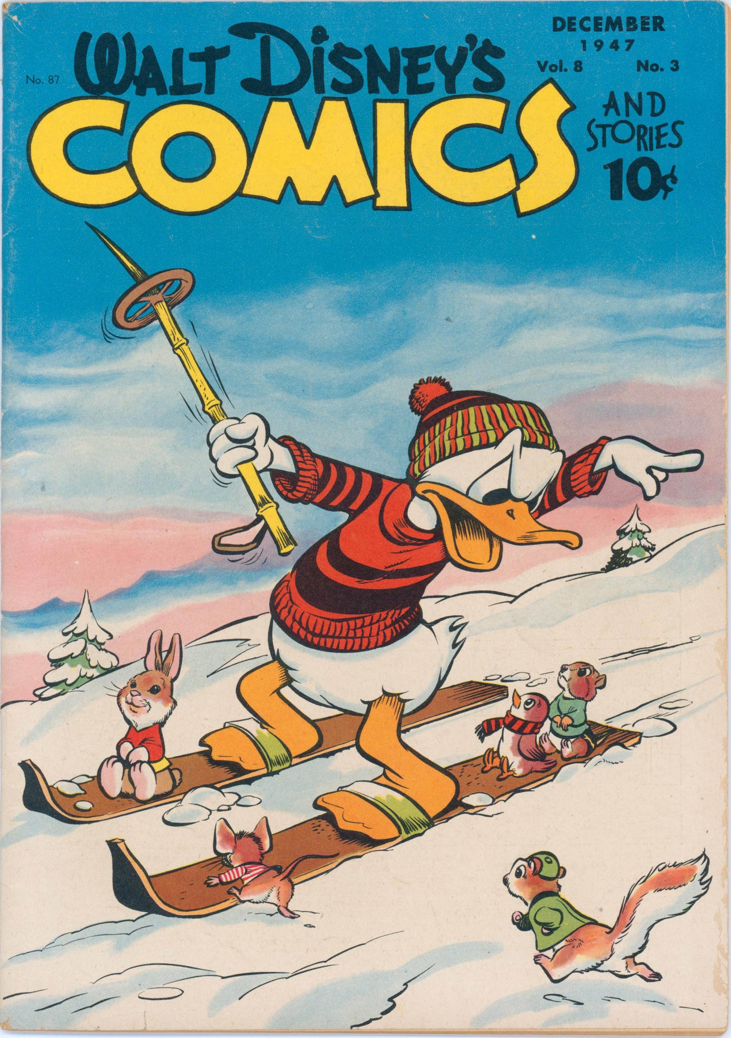 Walt Disney's Comics & Stories #87 (1947) Raw 4.0 VG