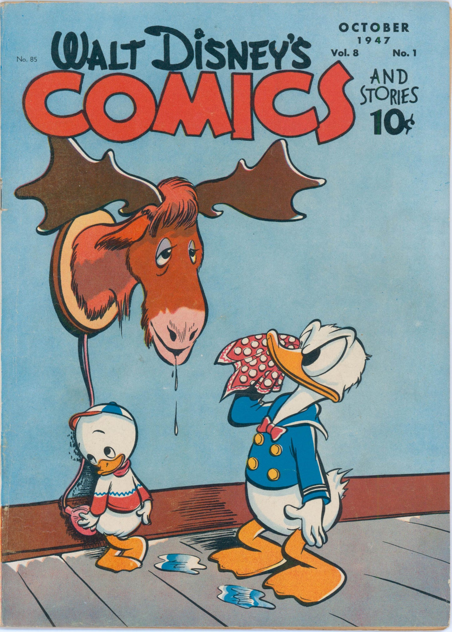 Walt Disney's Comics & Stories #85 (1947) Raw 4.0 GD
