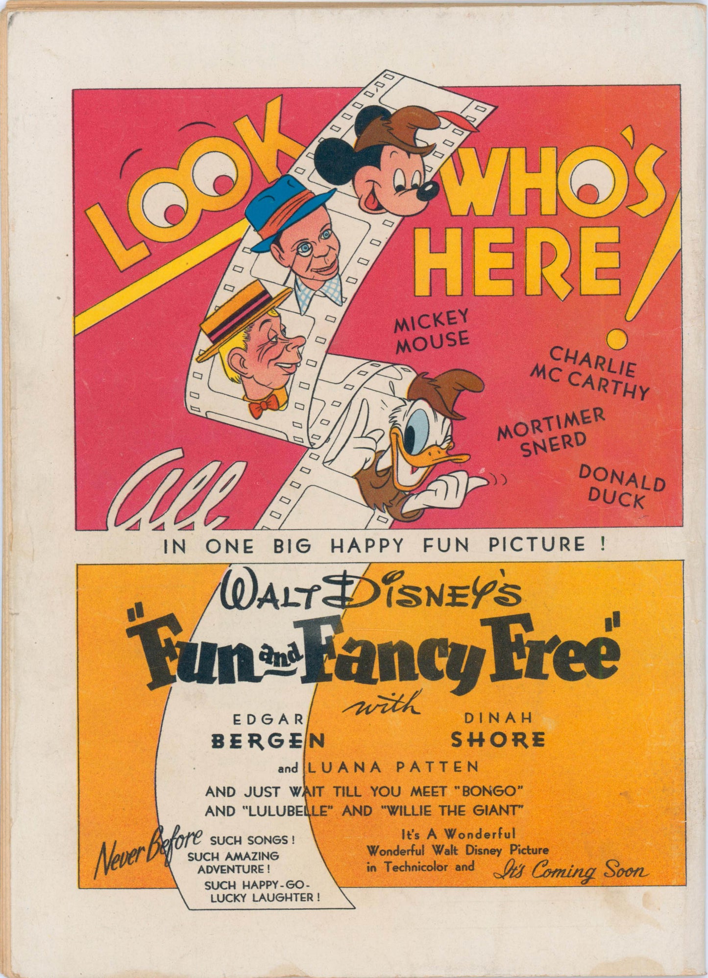 Walt Disney's Comics & Stories #85 (1947) Raw 4.0 GD