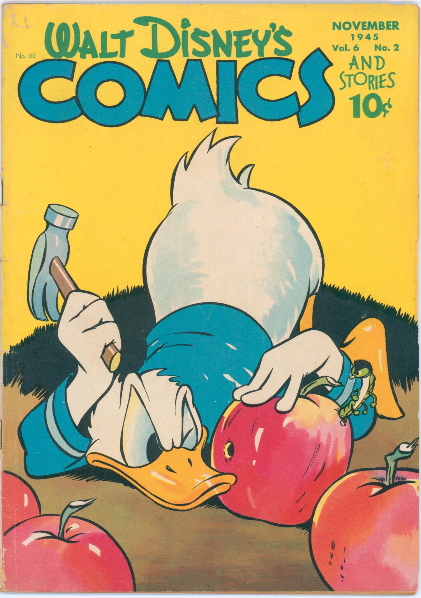 Walt Disney's Comics & Stories #62 (1945) Raw 3.0 GD