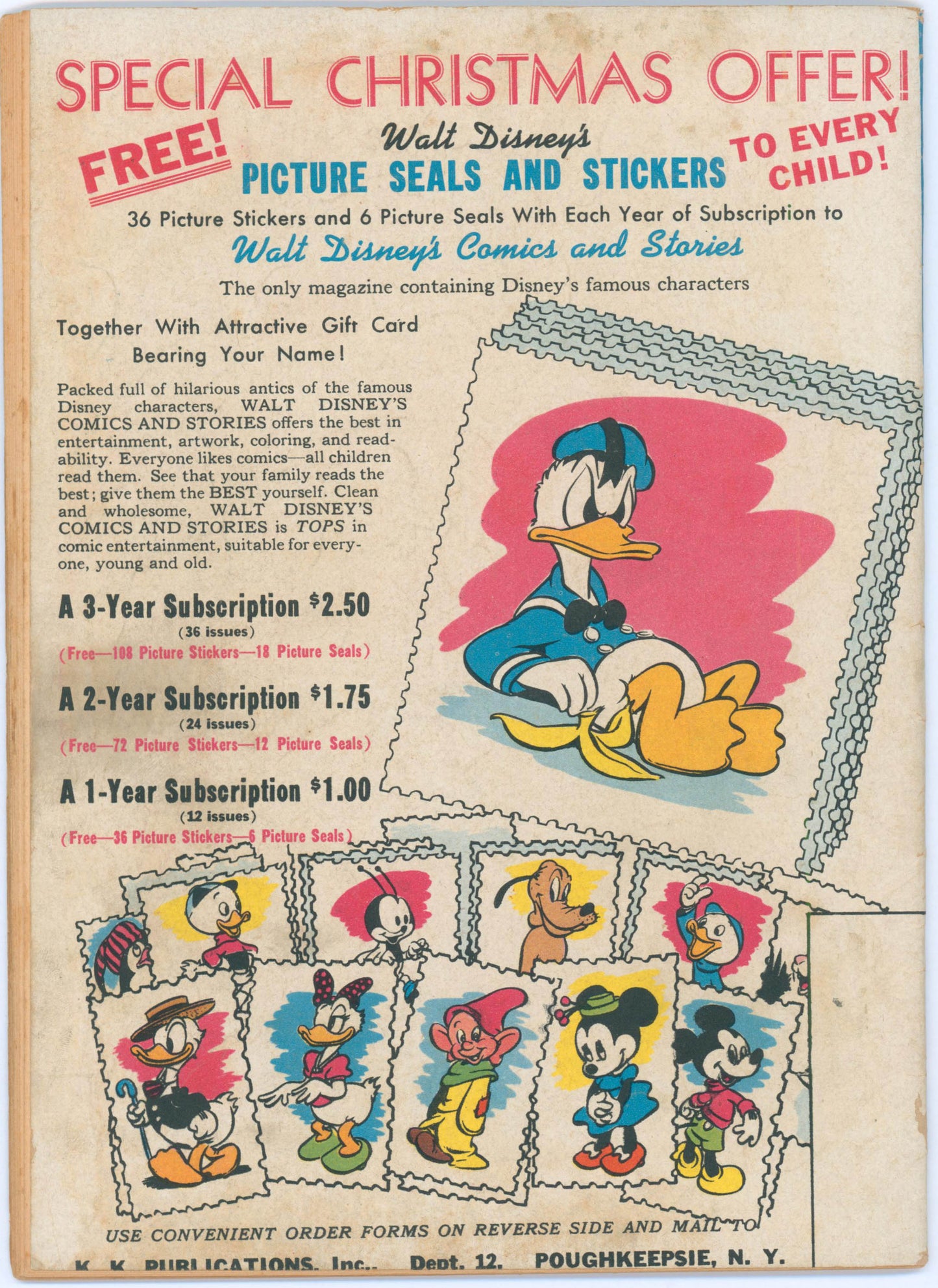 Walt Disney's Comics & Stories #63 (1945) Raw 3.5 VG