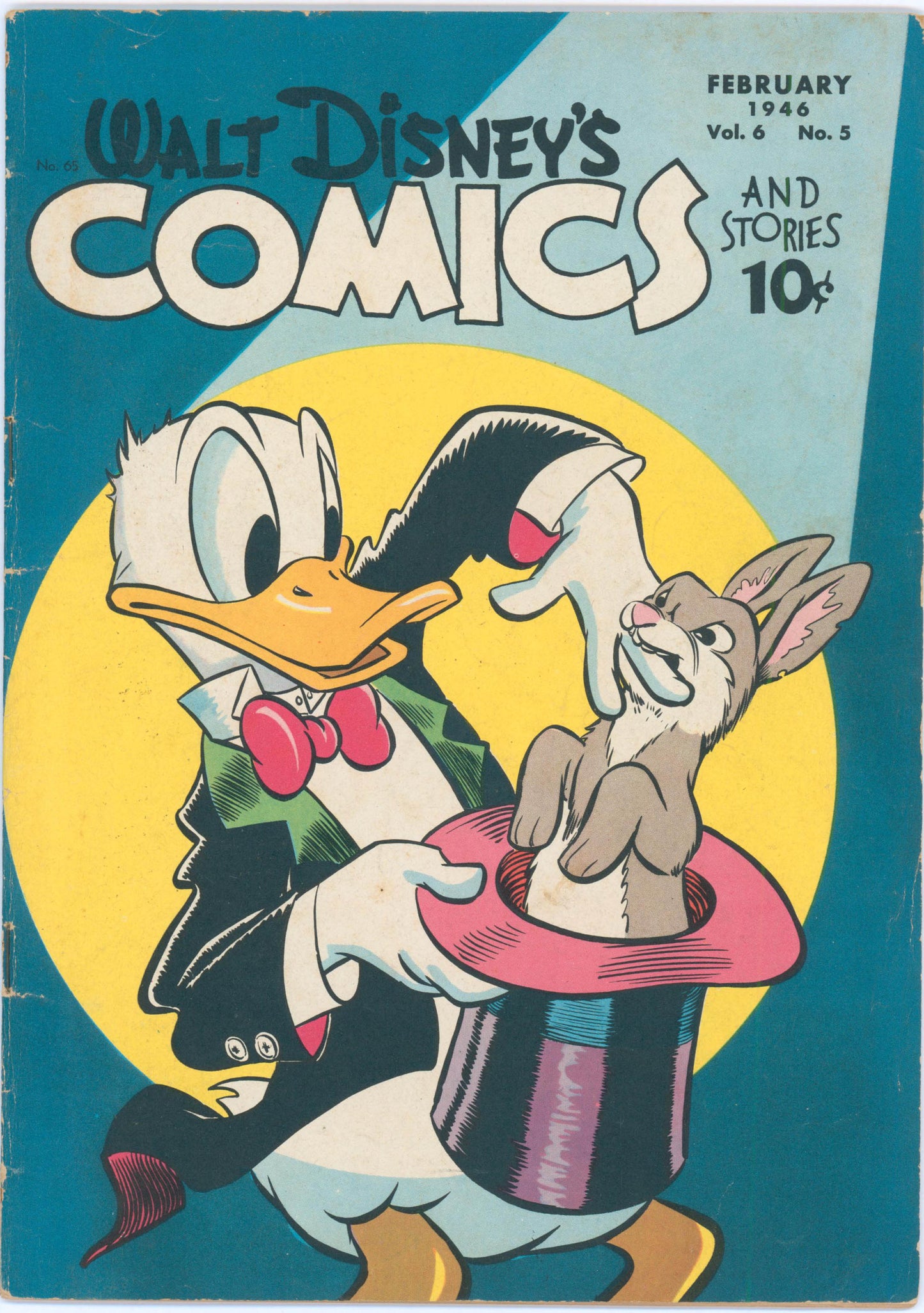 Walt Disney's Comics & Stories #65 (1946) Raw 4.0 VG