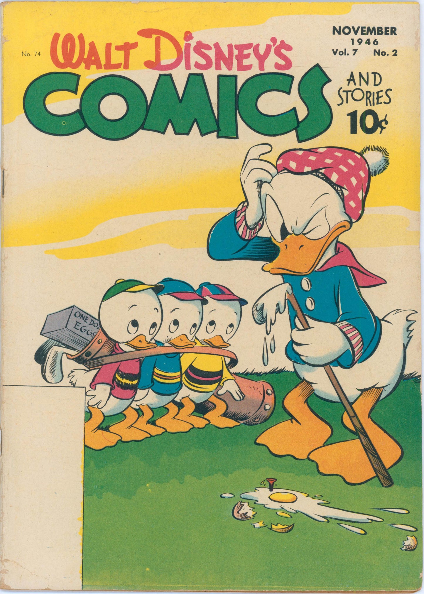 Walt Disney's Comics & Stories #74 (1946) Raw 3.5 VG