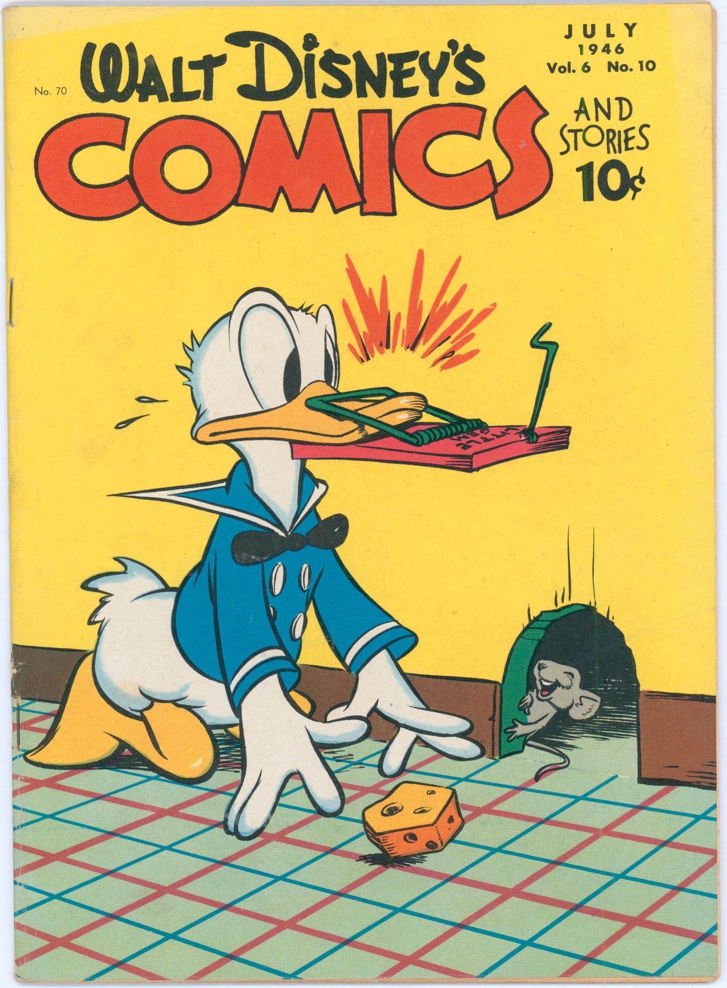 Walt Disney's Comics & Stories #70 (1946) Raw 3.5 VG
