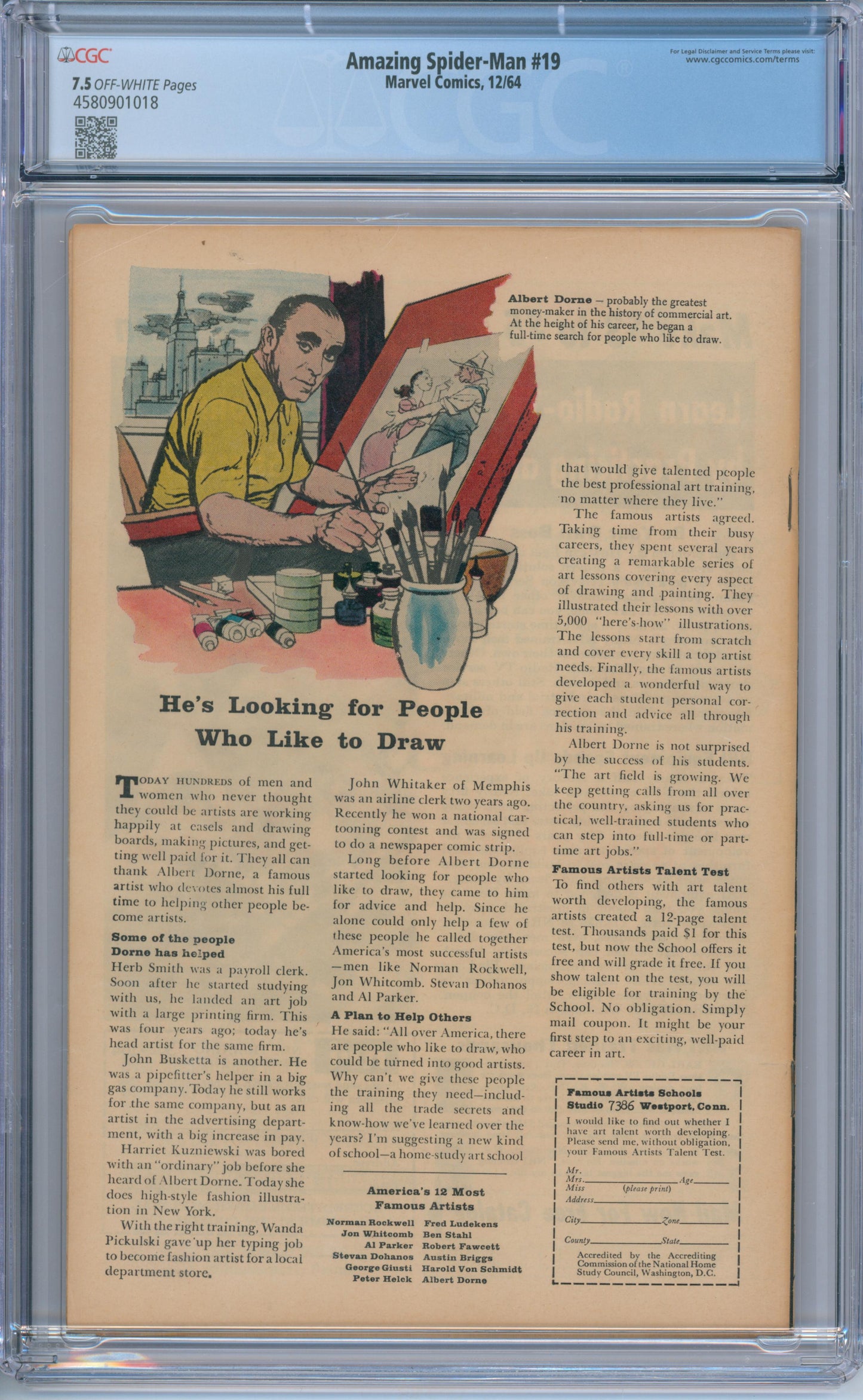 Amazing Spider-Man #19 (1964) CGC 7.5