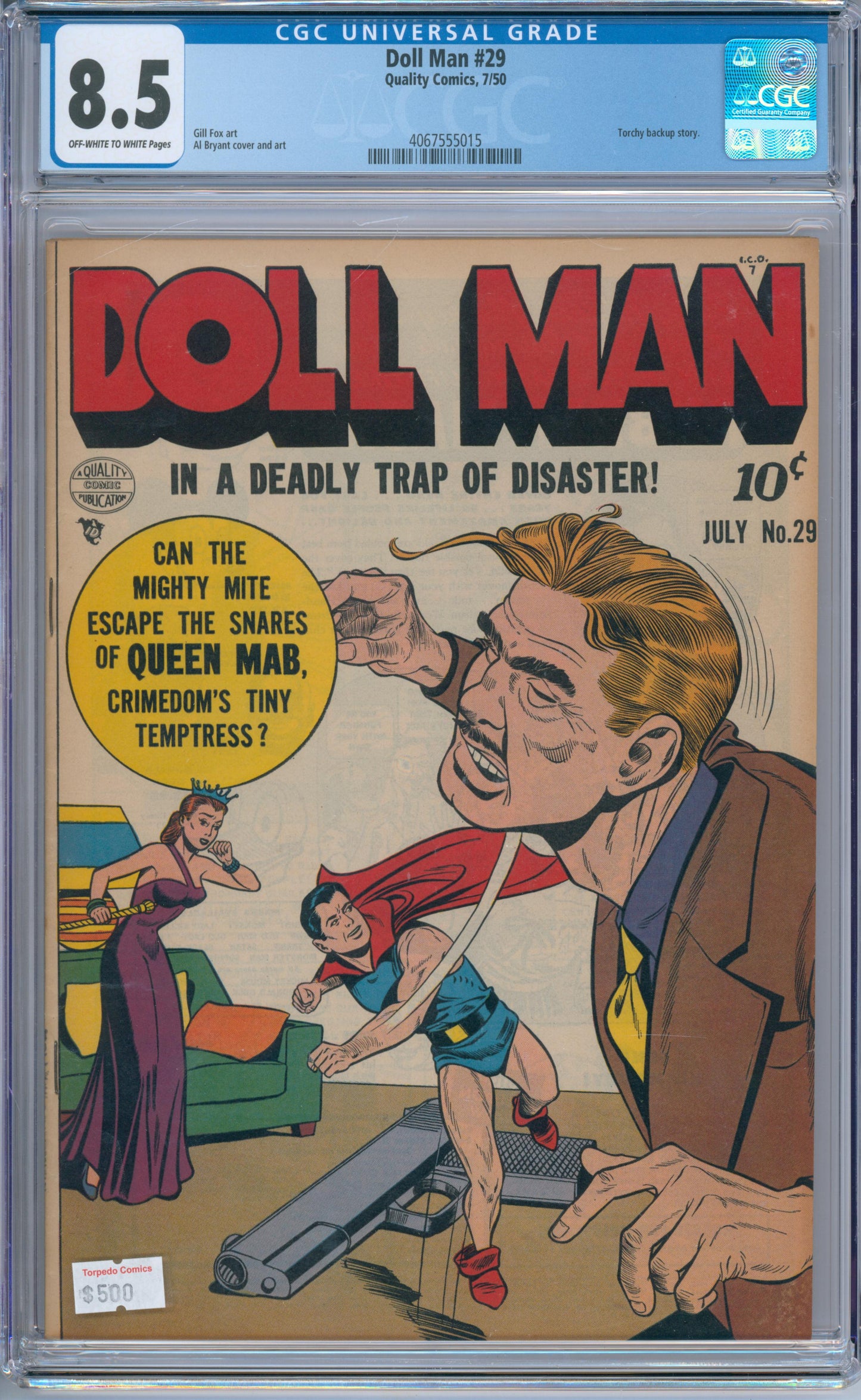 Doll Man #29 (1950) CGC 8.5