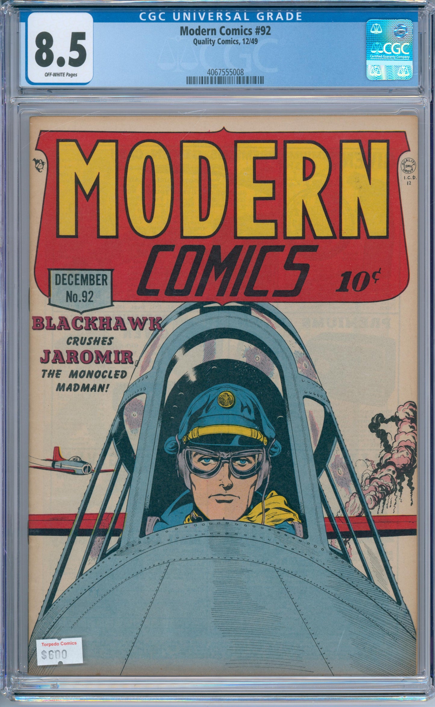 Modern Comics #92 (1949) CGC 8.5