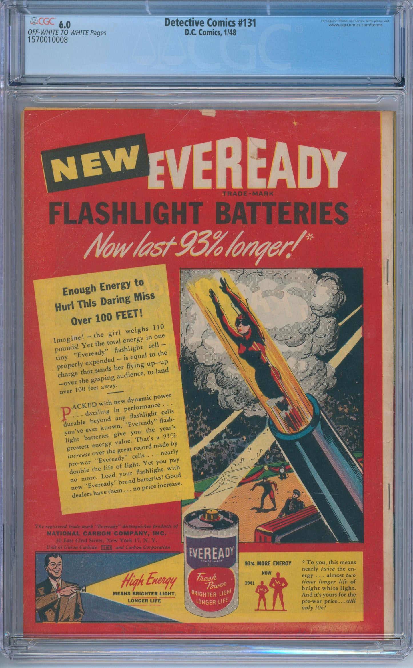 Detective Comics #131 (1948) CGC 6.0