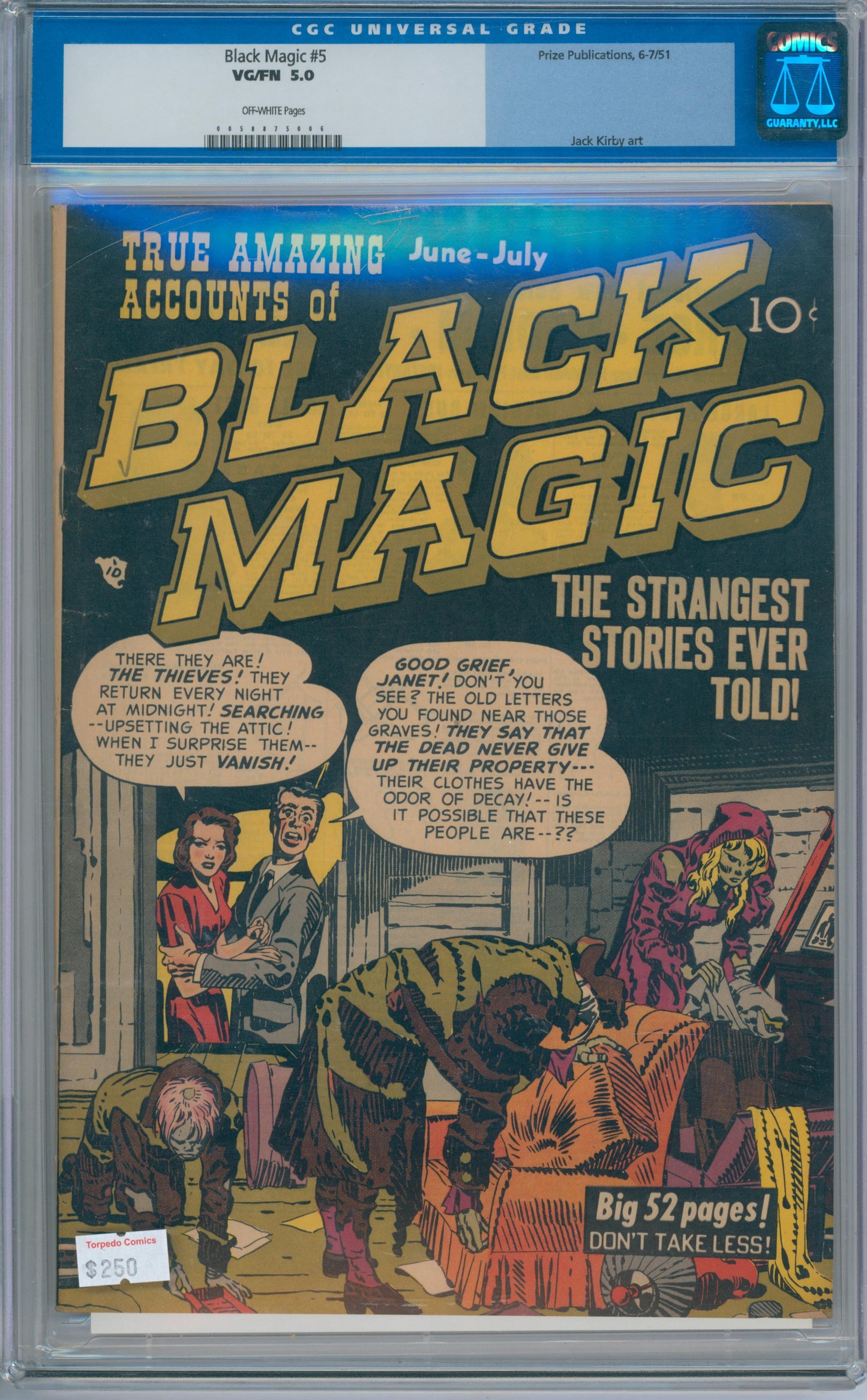 Black Magic #5 (1951) CGC 5.0