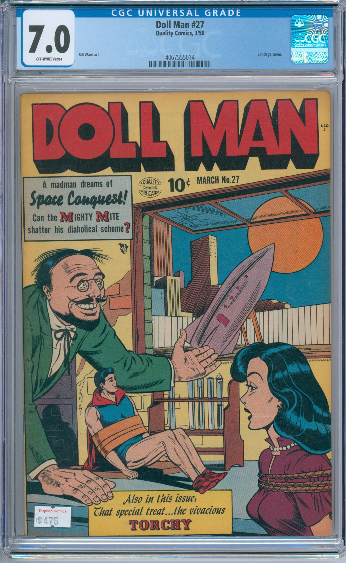 Doll Man #27 (1950) CGC 7.0