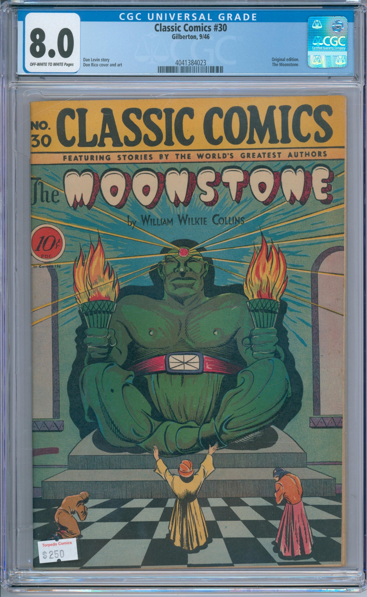 Classic Comics #30 (1946) CGC 8.0