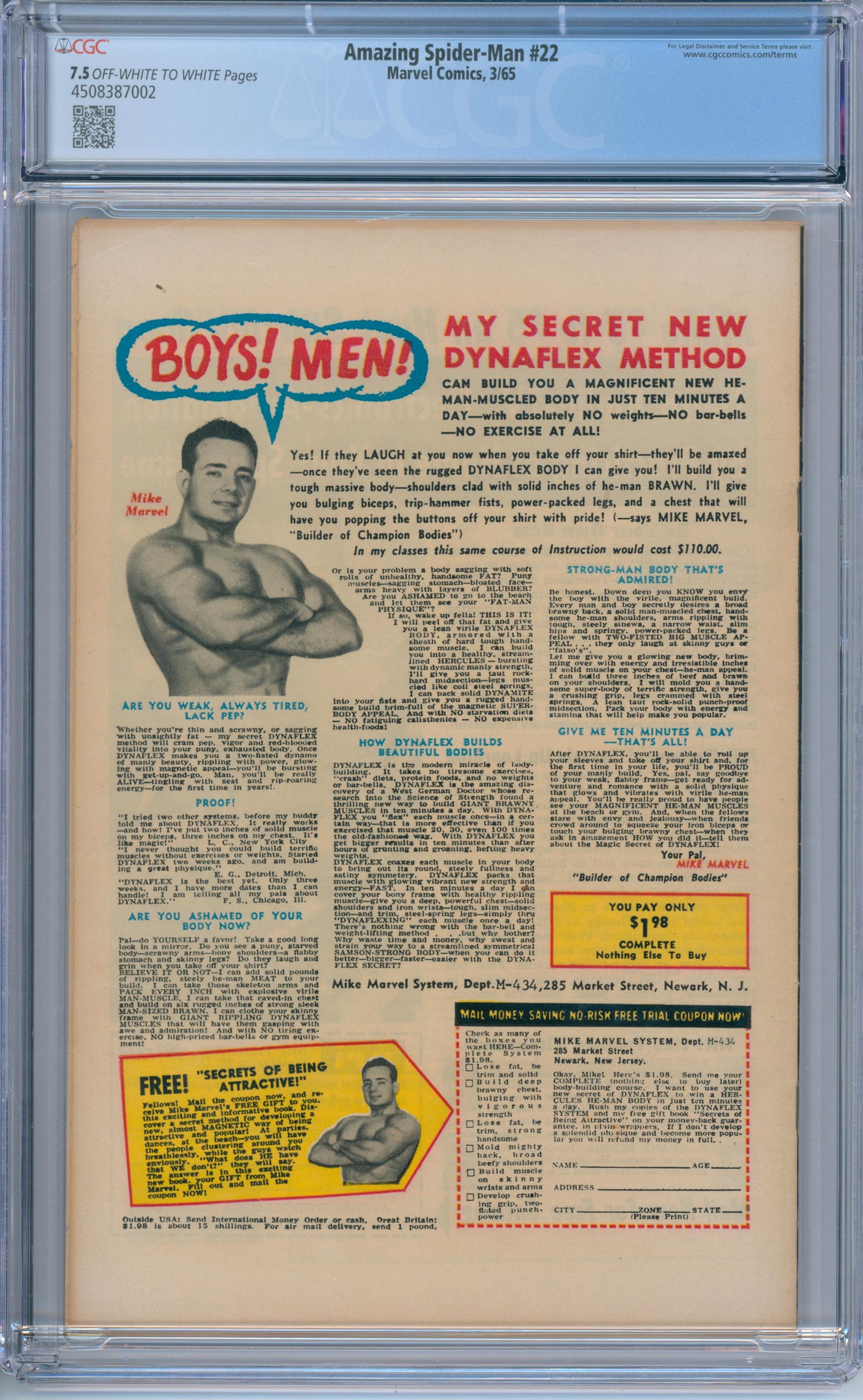 Amazing Spider-Man #22 (1965) CGC 7.5