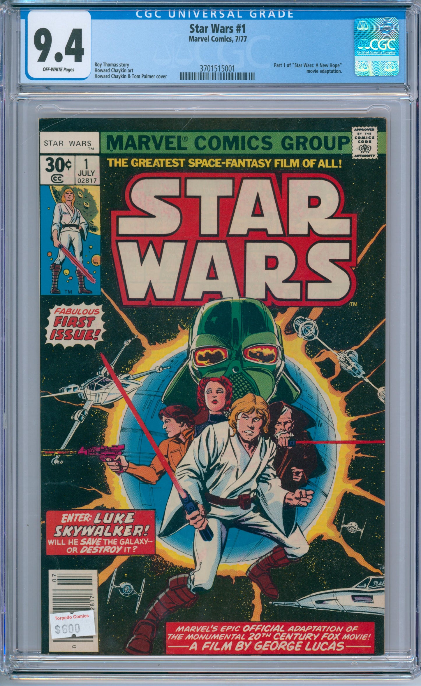 Star Wars #1 (1977) CGC 9.4