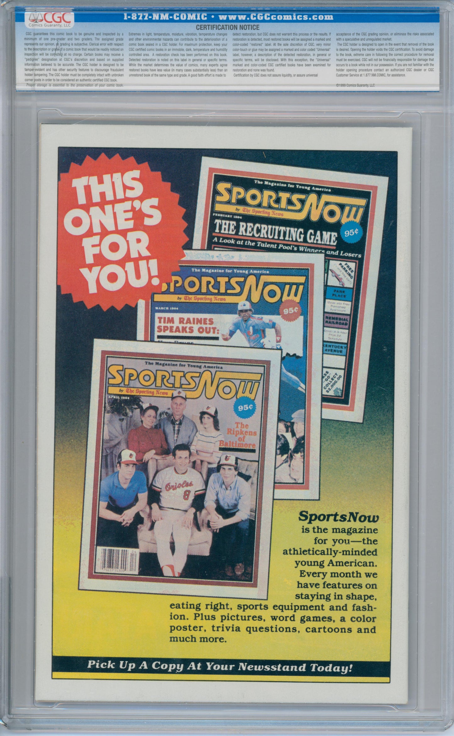 Tales of the Teen Titans #44 (1984) CGC 9.8