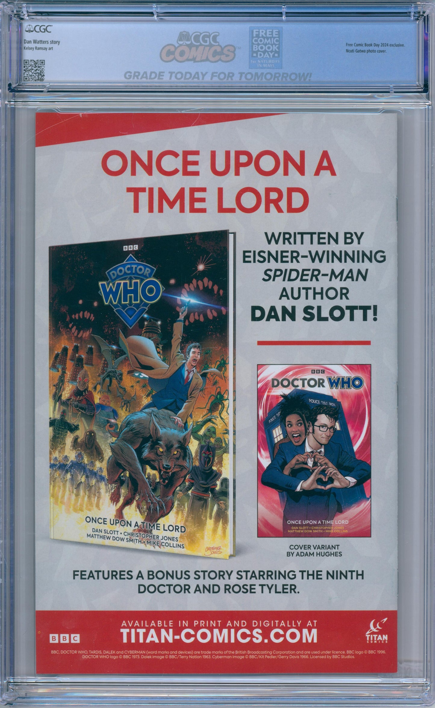 Doctor Who: Free Comic Book Day 2024 #00 9.6 CGC