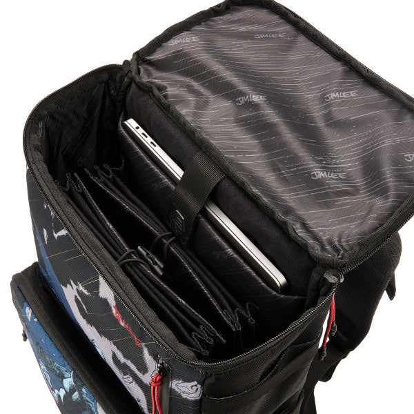 Jim Lee Sketched HEX Jim Lee Comic Backpack V2-Batman V Superman with Print #2