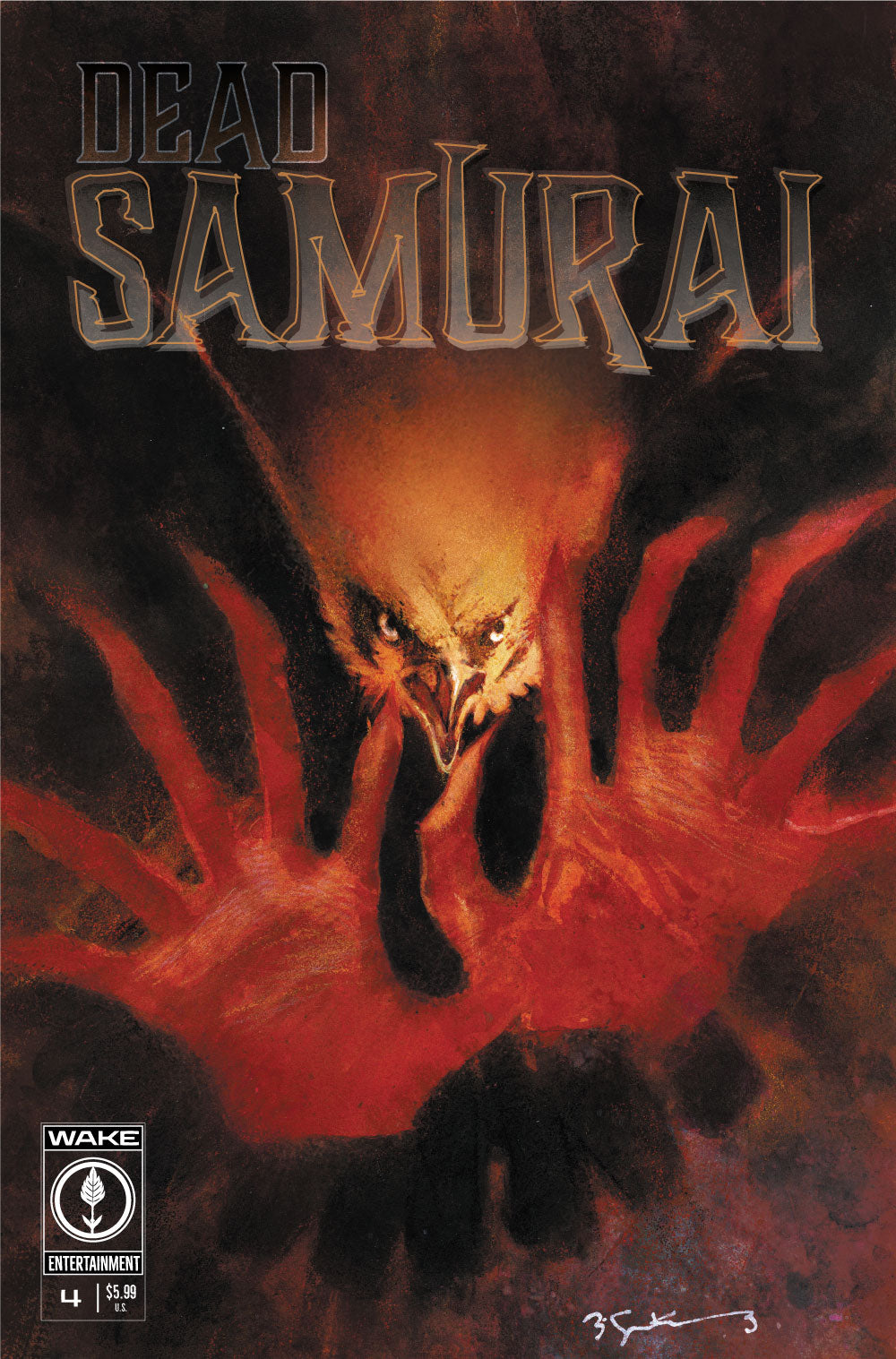 Dead Samurai #4 Cover A Bill Sienkiewicz