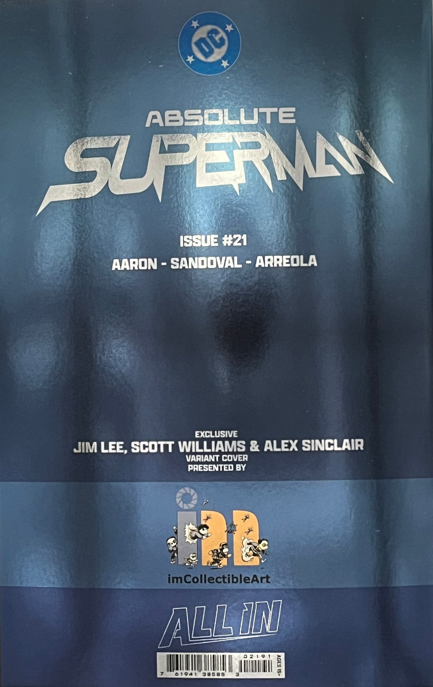 Absolute Superman #21 SDCC 2026 Jim Lee Foil Virgin