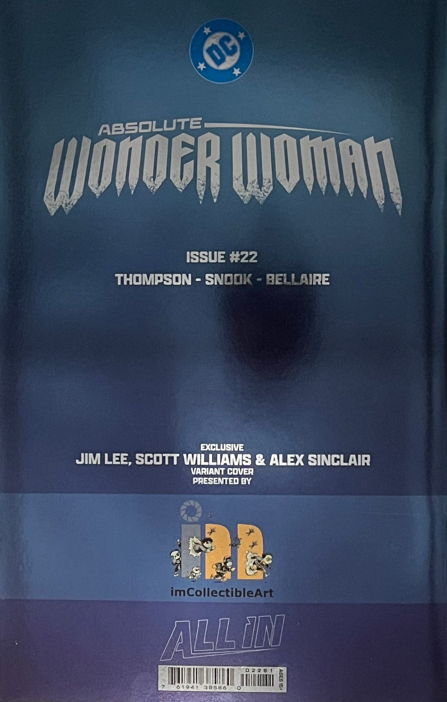Absolute Wonder Woman #22 SDCC 2026 Jim Lee Virgin FOIL *SIGNED*