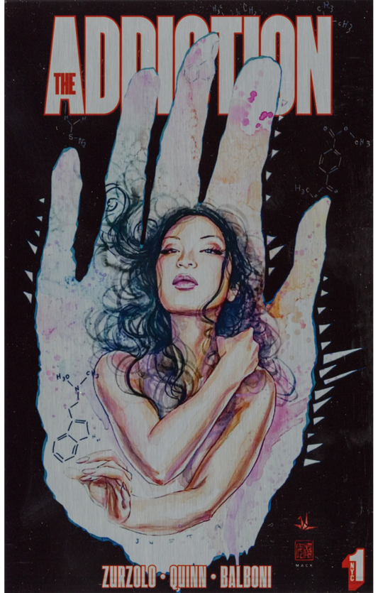 Addiction #1 David Mack NYCC Embossed Variant (Limited 25)