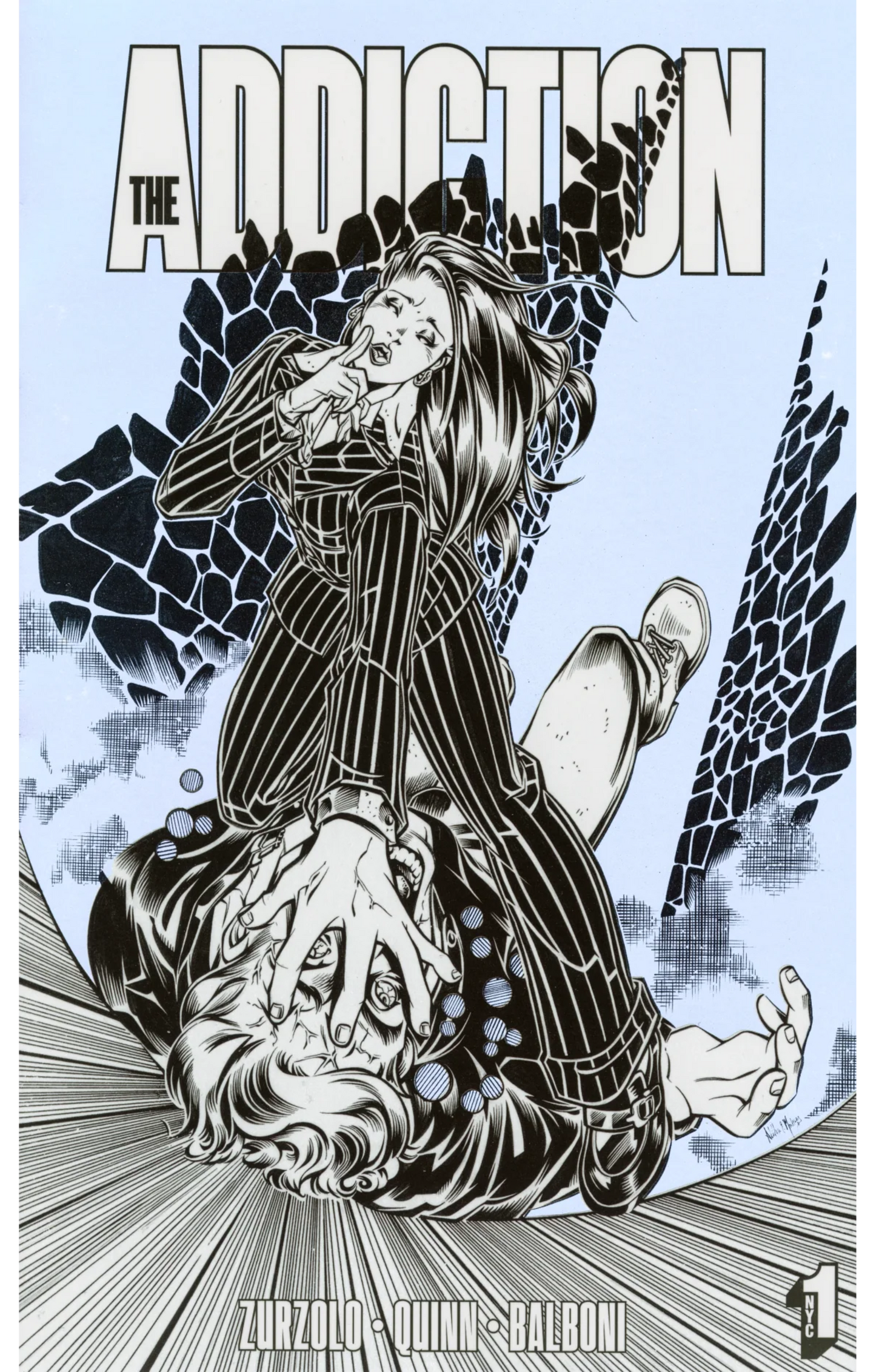 Addiction #1 Alitha Martinez Foil Variant (Limited 25)