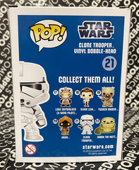 Star Wars Clone Trooper Vinyl Bobble-Head Funko Pop! #21