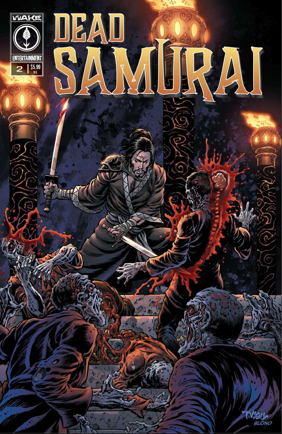 Dead Samurai #2 Cover B