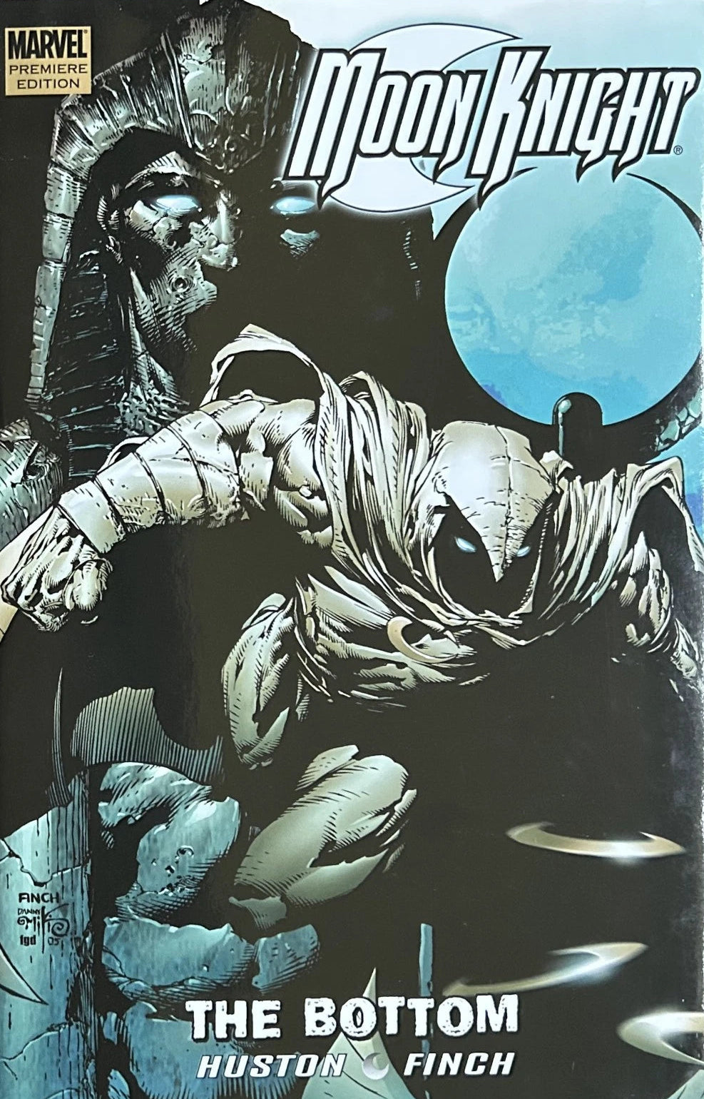Moonknight Vol. 1: The Bottom Marvel Premiere Edition Hardcover