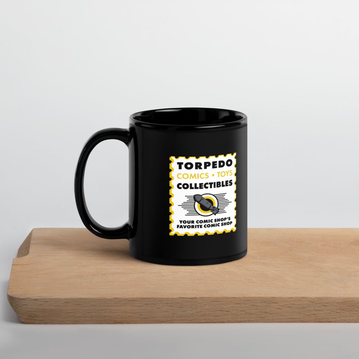 Black Glossy Mug
