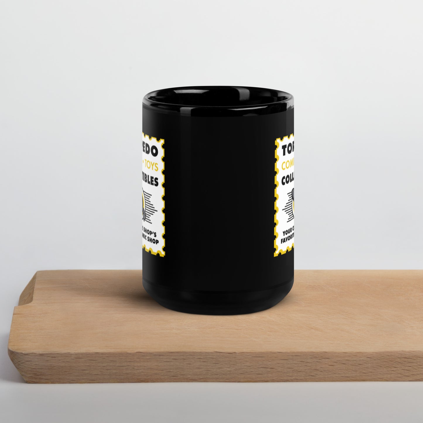 Black Glossy Mug