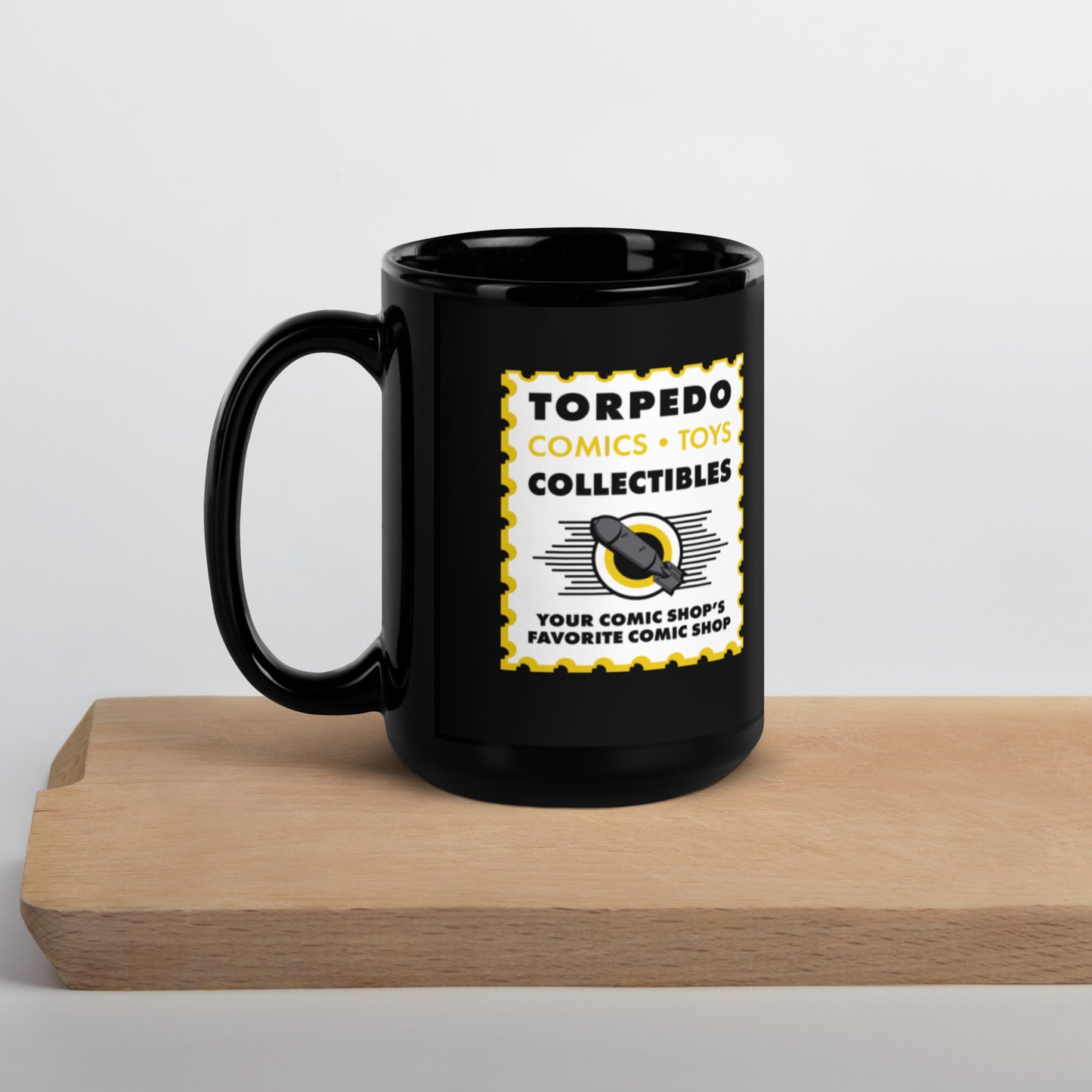 Black Glossy Mug