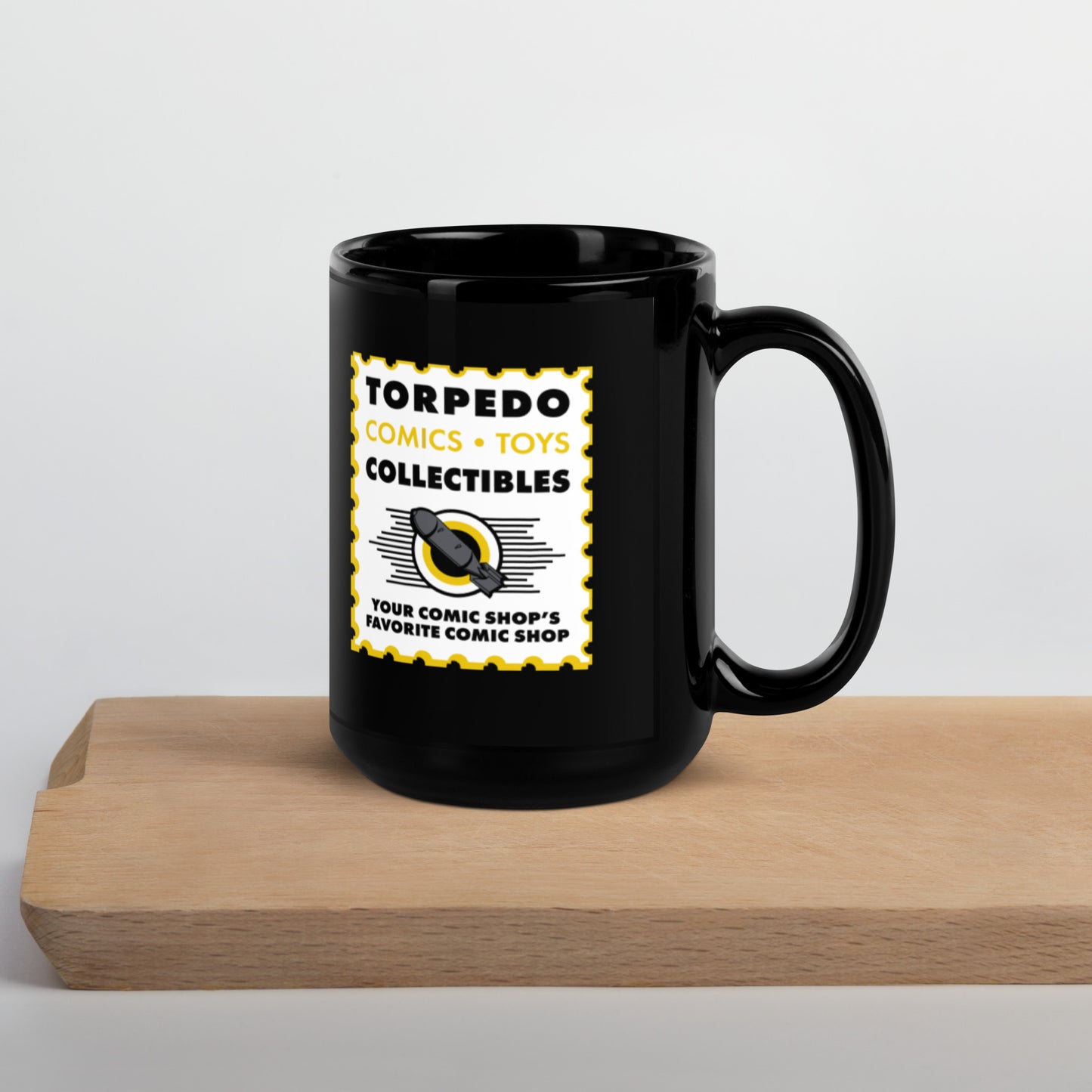 Black Glossy Mug