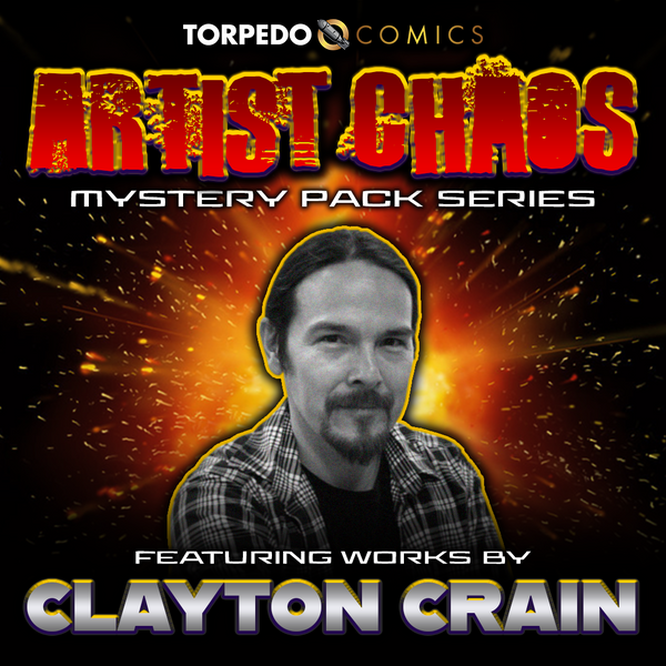 Artist Chaos Mystery Pack featuring the work of Clayton Crain