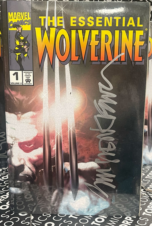 Marvel The Essential Wolverine #2 Signed Bill Sienkiewicz *Sealed* QVC Exclusive