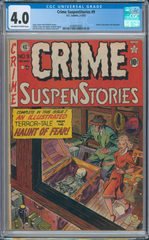 Crime SuspenStories #9 4.0 CGC Blue Label