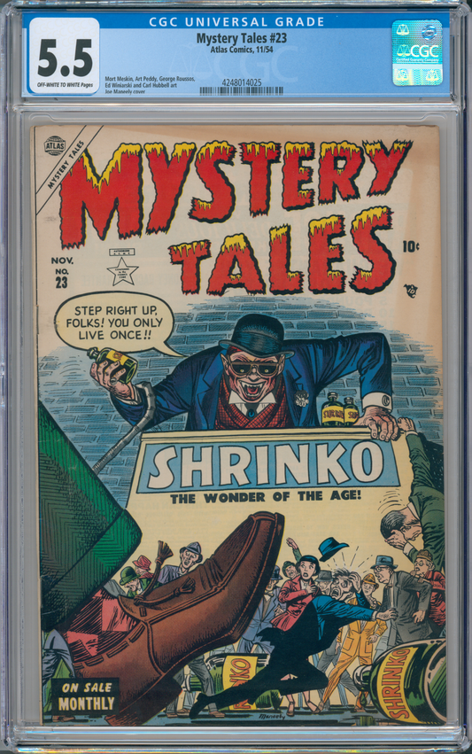 Mystery Tales #23 5.5 CGC