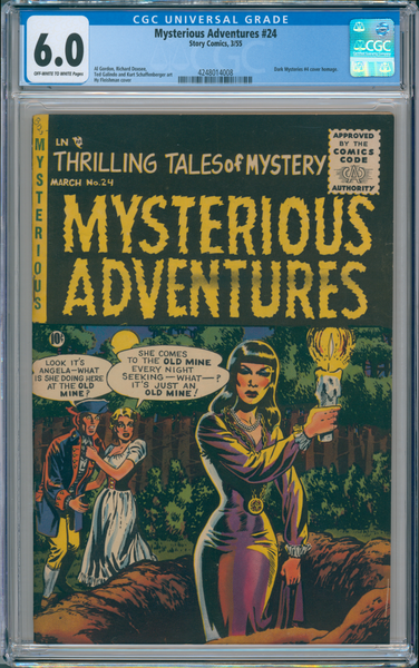 Mysterious Adventures #24 6.0 CGC