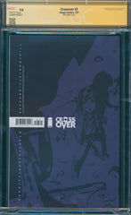 Crossover #3 9.8 CGC Signed by Donny Cates Hill Variant Cover