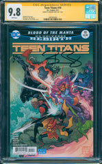 Teen Titans #10 9.8 CGC Signed by Benjamin Percy