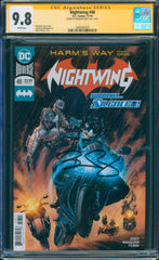Nightwing #48 9.8 CGC Signed by Benjaim Percy